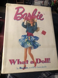 Barbie What A Doll! 1994 Mattel Book Hardcover Collector DJ - Picture 1 of 9
