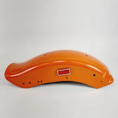 Harley Davidson 1984-1999 Softail Standard Orange Rear Fender Genuine OEM - Image 1 of 4