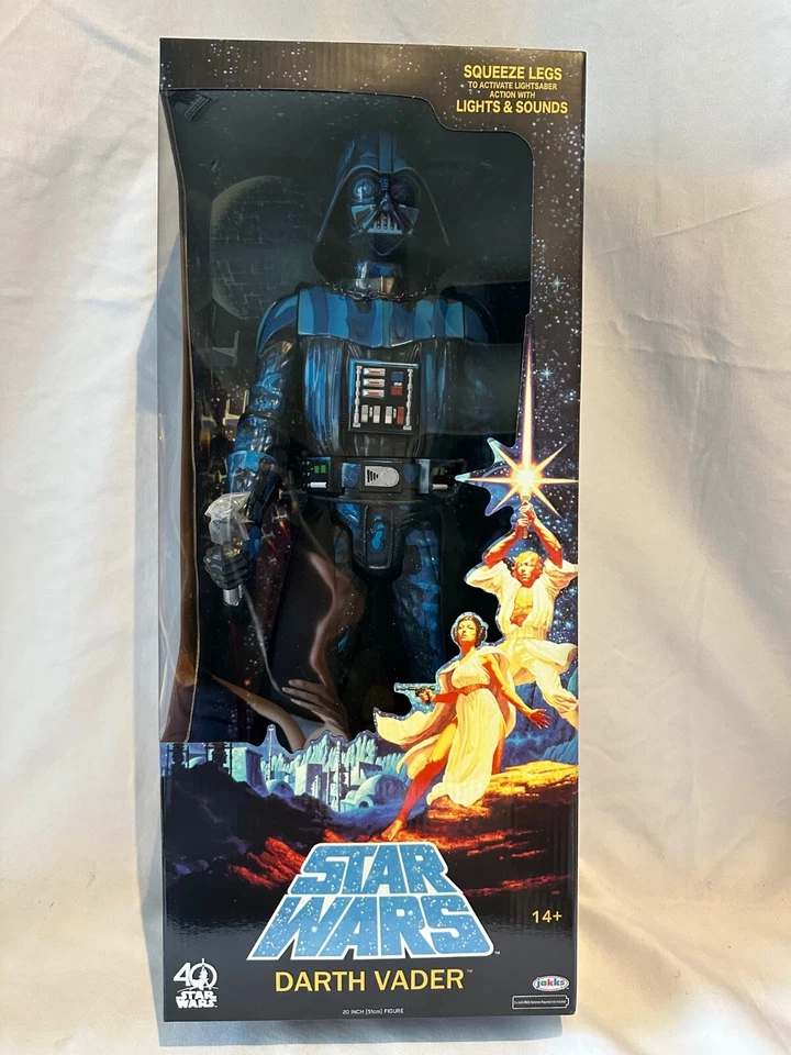 RARE SDCC 2017 Jakks Pacific Disney Star Wars Hildebrandt Darth Vader 20"