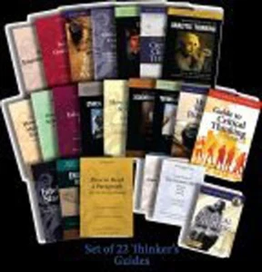 Thinker's Guides (  Set of Twenty Two) Authors: Richard Paul and Linda Elder - Foto 1 di 1
