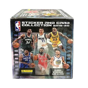 2019-20 PANINI NBA BASKETBALL STICKER AND CARD COLLECTION BOX FACTORY SEALED NEW - Picture 1 of 2