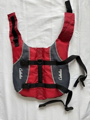 Cabela’s Deluxe Dog Floatation Vest Sz Small Up To 15lbs - Image 1 of 4