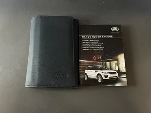 2015-2018 RANGE ROVER EVOQUE OWNERS MANUAL WALLET BOOK PACK USER GUIDE - Picture 1 of 2