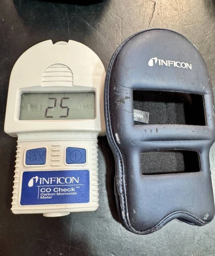 Inficon 715-202-G1 CO Check Carbon Monoxide Meter  CO Detector Monitor - Image 1 of 1