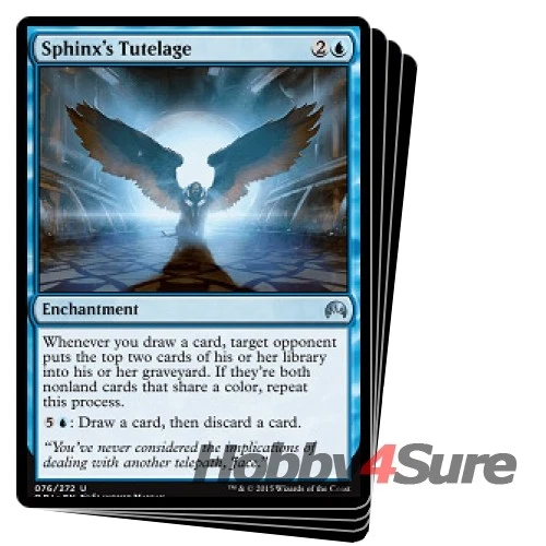 Sphinx's Tutelage X4 M/NM Magic: The Gathering MTG Magic Origins ORI - Image 1 of 1