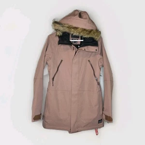 Volcom Shadow Insulated Jacket Women Sz XL Rosewood New MSPR $290 Winter Coat  - Picture 1 of 22
