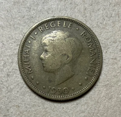 1930 H Romania 5 Lei - Mihai I - Image 1 of 2