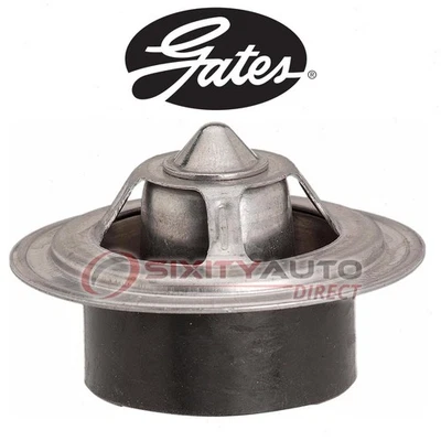 Gates Coolant Thermostat for 1982-1989 GMC P2500 6.2L V8 - Antifreeze ep Foto 1 de 4