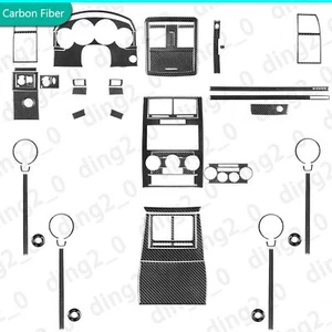 68Pcs Real Carbon Fiber Kits Full Interior Trim For Dodge Magnum Charger 2008-10 - Picture 1 of 21