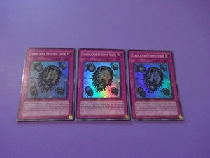 Yu-Gi-Oh! 3 X Eradicator Epidemic Virus TDGS-ENSE1 Super Rare Limited Edition - Picture 1 of 11