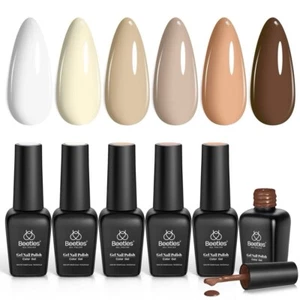 Juego de 6 colores esmalte de uñas en gel Beetles Sandstorm - Imagen 1 de 7