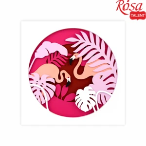 Rosa Talent Flamingo - 3D Painting on Primed Fiberboard Set. Create Your DIY ... - Picture 1 of 1