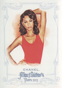 2013 Topps Allen and Ginter #6 Chanel Iman 
