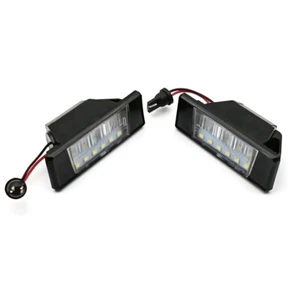 1Pair LED License Number Plate Light 26510-JD00A For Nissan Qashqai II J11 2014+ - Picture 1 of 6