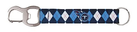 PSG NFL Tennessee Titans Tailgate Buddy - Strap Keychain with Bottle Opener Cover
