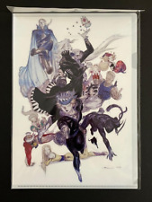 Yoshitaka Amano Final Fantasy VI Clear File FFS-072 New! US Seller!