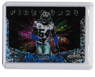 2020 Panini Prizm No Huddle Fireworks Prizm Jaylon Smith 25 - Image 1 of 2