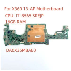 Do laptopa HP SPECTRE X360 13-AP płyta główna i7-8565 CPU 16GB RAM DA0X36MBAE0 - Zdjęcie 1 z 5