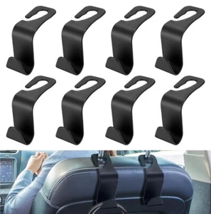 8 PZ GANCI PER SEDILE AUTO GANCI PER POGGIATESTA AUTO GANCI PORTA BORSA - Foto 1 di 7