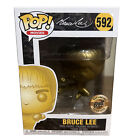 Funko Pop! Bruce Lee Gold 592 Bait LE Movies Marshal Arts Collectible Figure
