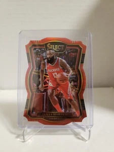 JAMES HARDEN 2017-18 Panini Select Red Die Cut 14/135 #177 76ers  - Picture 1 of 16