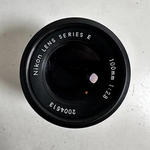 Nikon Series E 100mm 1:2.8 2004513 Black Manual Focus Portrait Lens SLRs/DSLRs - Picture 1 of 9