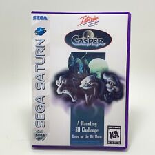 Sega Saturn - Custom Case - NO GAME - Casper