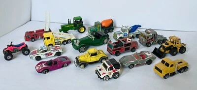 Vintage Die-Cast Car Lot of 16 Made in England Macau Lesney 1977 - Image 1 of 4