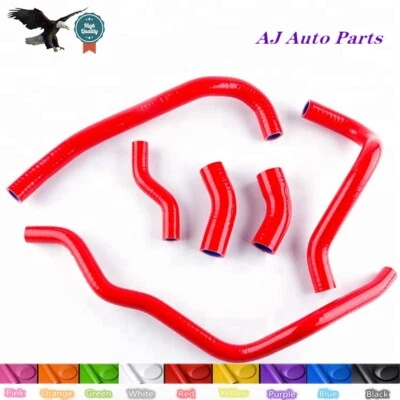 For YAMAHA Vmax 1200 VMX1200 1985-2007 Silicone Radiator Coolant Hose & Red - Изображение 1 из 4