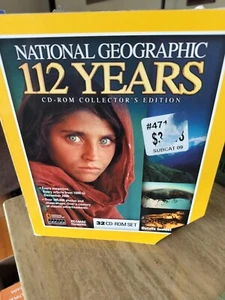 NATIONAL GEOGRAPHIC - 112 YEARS - 32-CD-ROM BOXED SET - CD-ROM - Picture 1 of 1