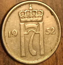 1952 NORWAY 10 ORE COIN