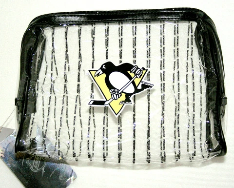 Pittsburgh Penguins Mascot NHL Hockey Team Clear Stadium Employee Bag New Tag Cover