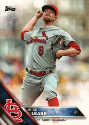 2016 Topps Baseball #578 - Mike Leake - St. Louis Cardinals  16-832 - Image 1 of 2