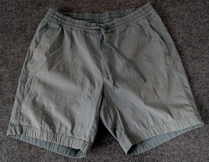 Lululemon Bowline Shorts 8” Mens L Drawstring Elastic Pockets M7AF9S Blue  - Picture 1 of 6