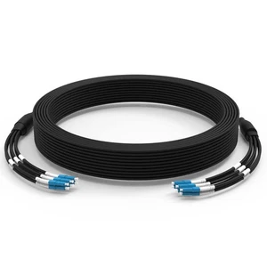 Cable de Internet de conexión de fibra monomodo RERBO 100 M/328 pies 6 núcleos LC/UPC a LC/UPC - Imagen 1 de 6