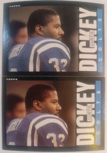 1985 Topps #262 Indianapolis Colts Curtis Dickey [2] NM/MT 06189 - Bild 1 von 5