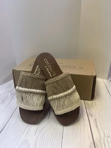 Sandali donna Coconuts by Matisse watchout juta marrone beige naturali slide taglia 8 - Foto 1 di 6