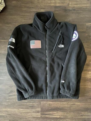 Chaqueta polar Supreme The North Face Trans Antarctica Expedition negra XL Foto 1 de 3