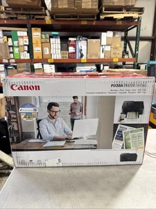 New Canon PIXMA TR4720 Wireless All-In-One Inkjet Printer Black - Picture 1 of 6