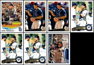 Topps Nick Hundley San Diego Padres (7) Card Lot - GOING, GOING… ALMOST GONE!... - Picture 1 of 2