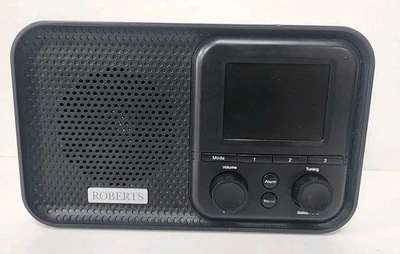 Rádio digital portátil raro Roberts Play M5 DAB/FM RDS *sem cabo de alimentação* - Imagem 1 de 4
