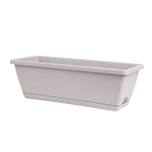 Rectangular Planter Box Plastic Flower And Vegetable Planting Pots Plant C 4 GH - Picture 1 of 1