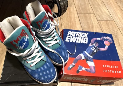 Patrick Ewing 33 Hi All Star Sneakers Size 13 w/ Original Box Hi Tops Pre Owned - Image 1 of 4