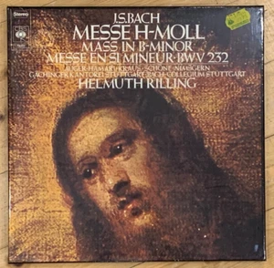 Bachmesse in B-Moll Messe H-Moll HELMUTH RILLING CBS 3LP Box 79307 Neu Versiegelt - Bild 1 von 2