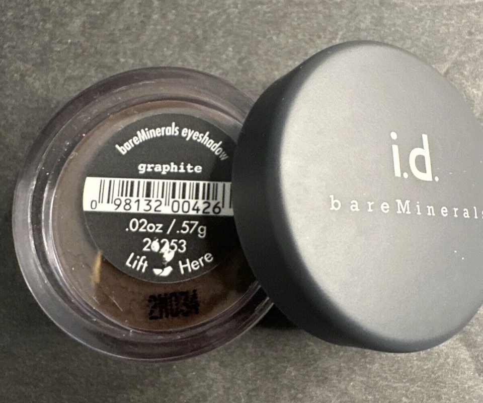 Bare Minerals i.d. ID Eyeshadow .57g Loose Powder 26253 GRAPHITE Eye Color - Image 1 of 4