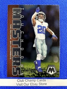 2023 #TM-TP Tony Pollard Panini Mosaico Fútbol Touchdown Masters Inserto Vaqueros - Imagen 1 de 2