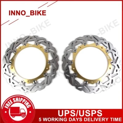 Front Brake Rotors For BMW R1200RT 2005-2018 R1200RS 2015-2020 R1200S 2006-2011 - Image 1 of 4