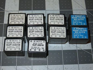Noise Filters SUP-0301B or MA-201FA (from Funac Boards) 250 volt 1 amp - Picture 1 of 3