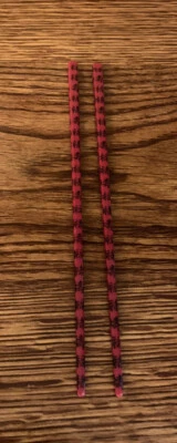 "Palillos para el pelo rojos de 7,5"" estilo chino para mujer" Foto 1 de 2