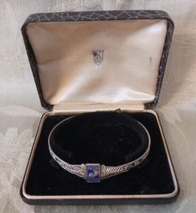 Art Deco 1934 Chicago Weltausstellung Armband in Box Kinney Co. - Bild 1 von 16